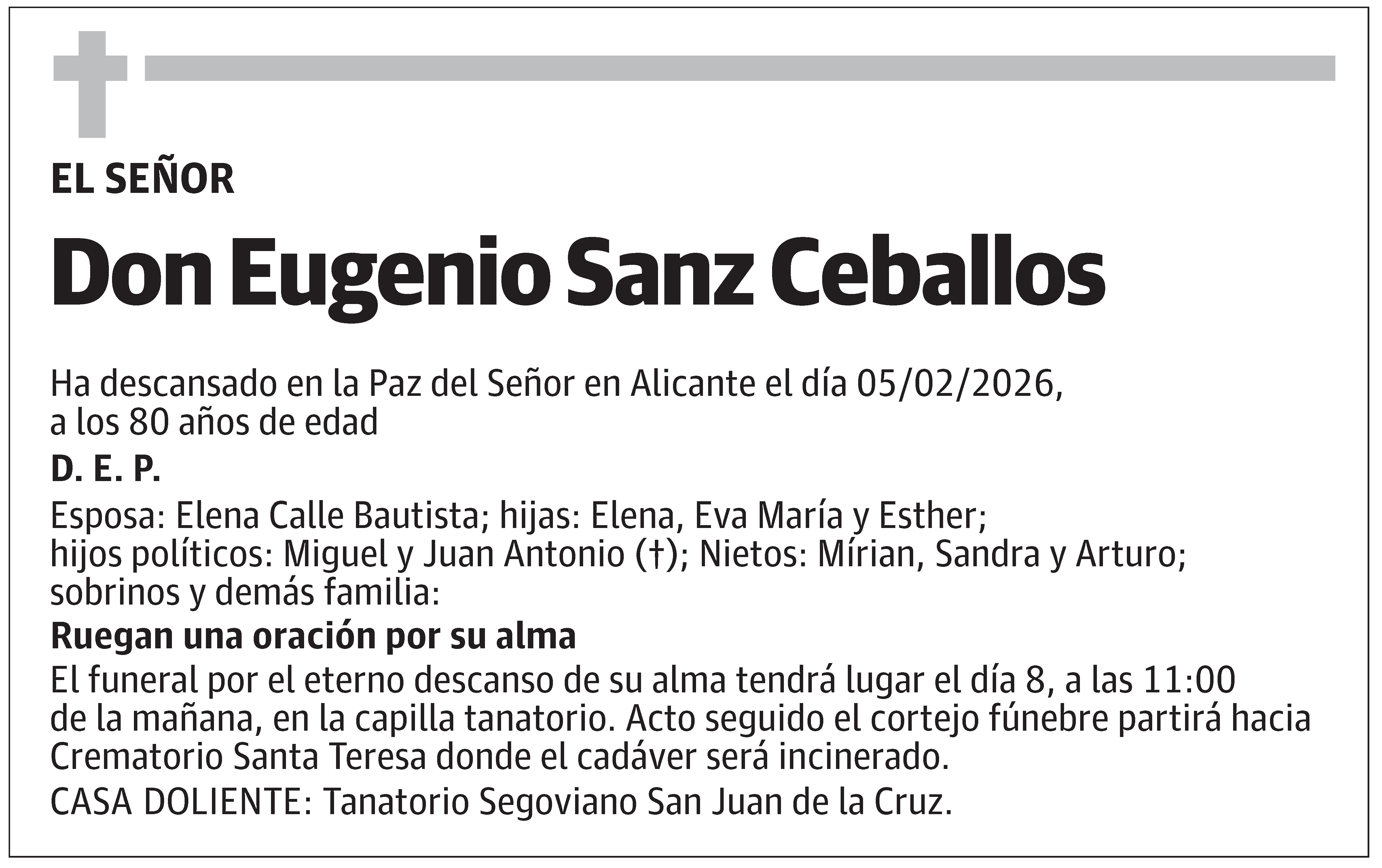 Eugenio Sanz Ceballos