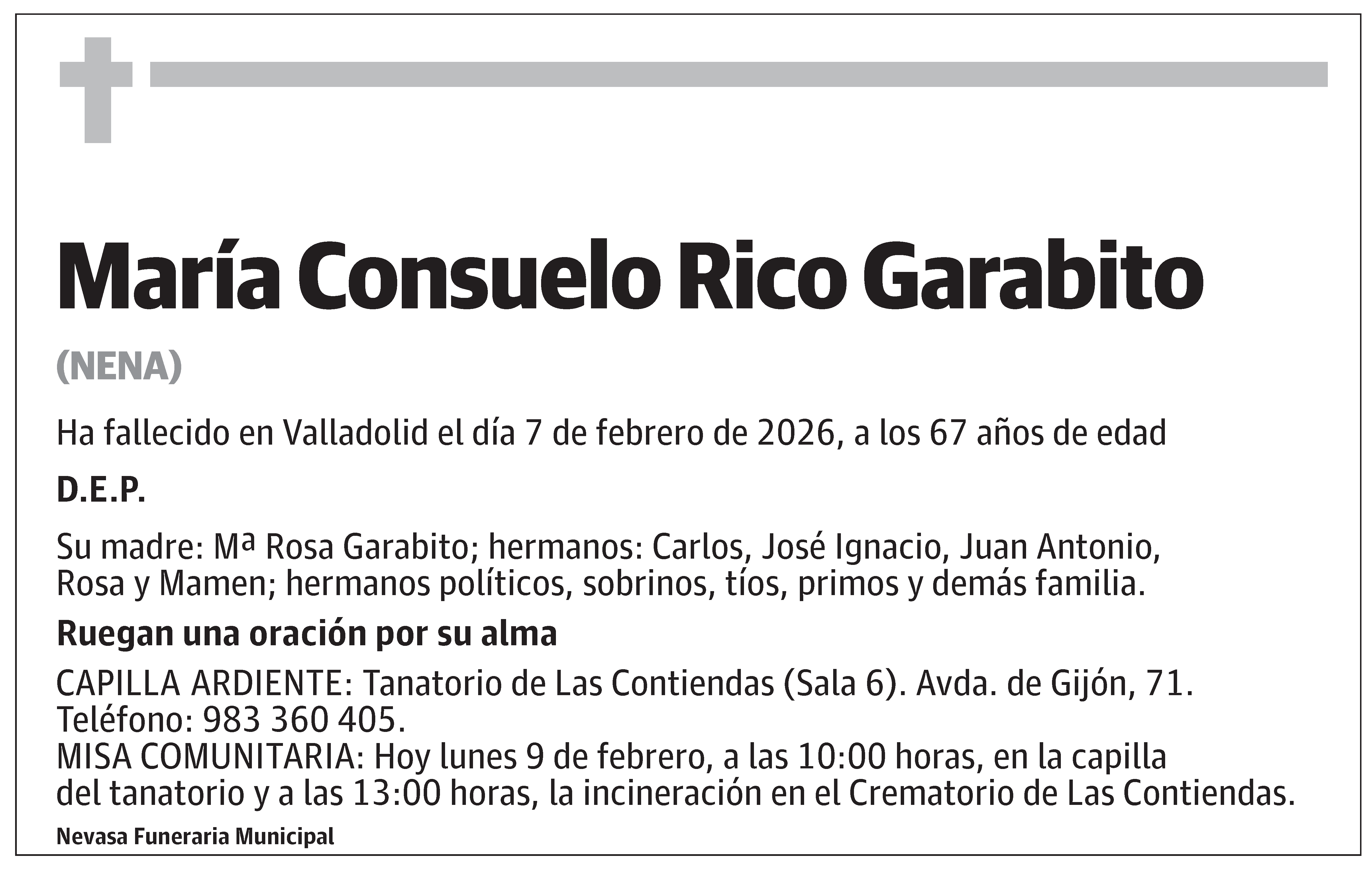 María Consuelo Rico Garabito