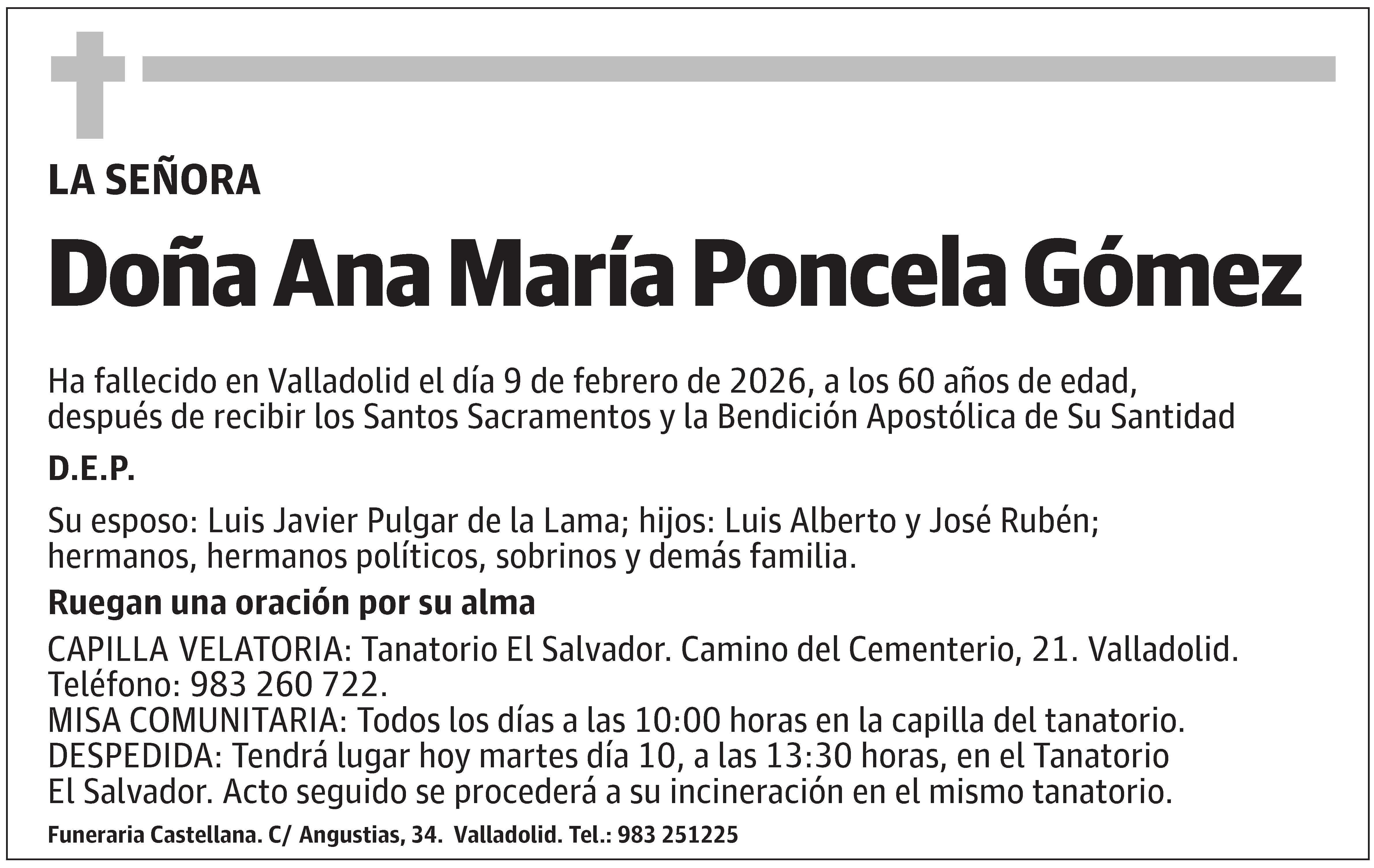 Ana María Poncela Gómez