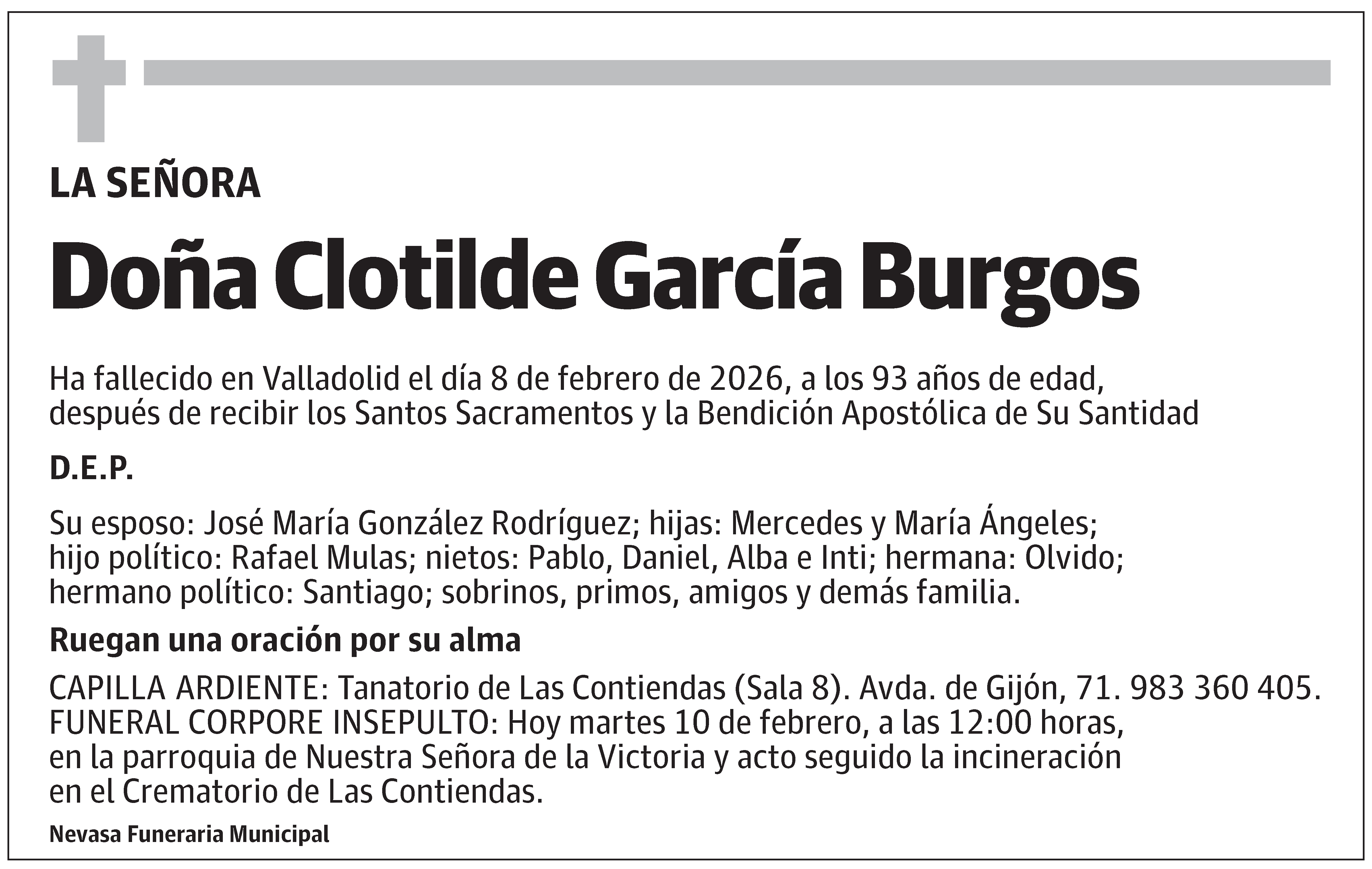 Clotilde García Burgos