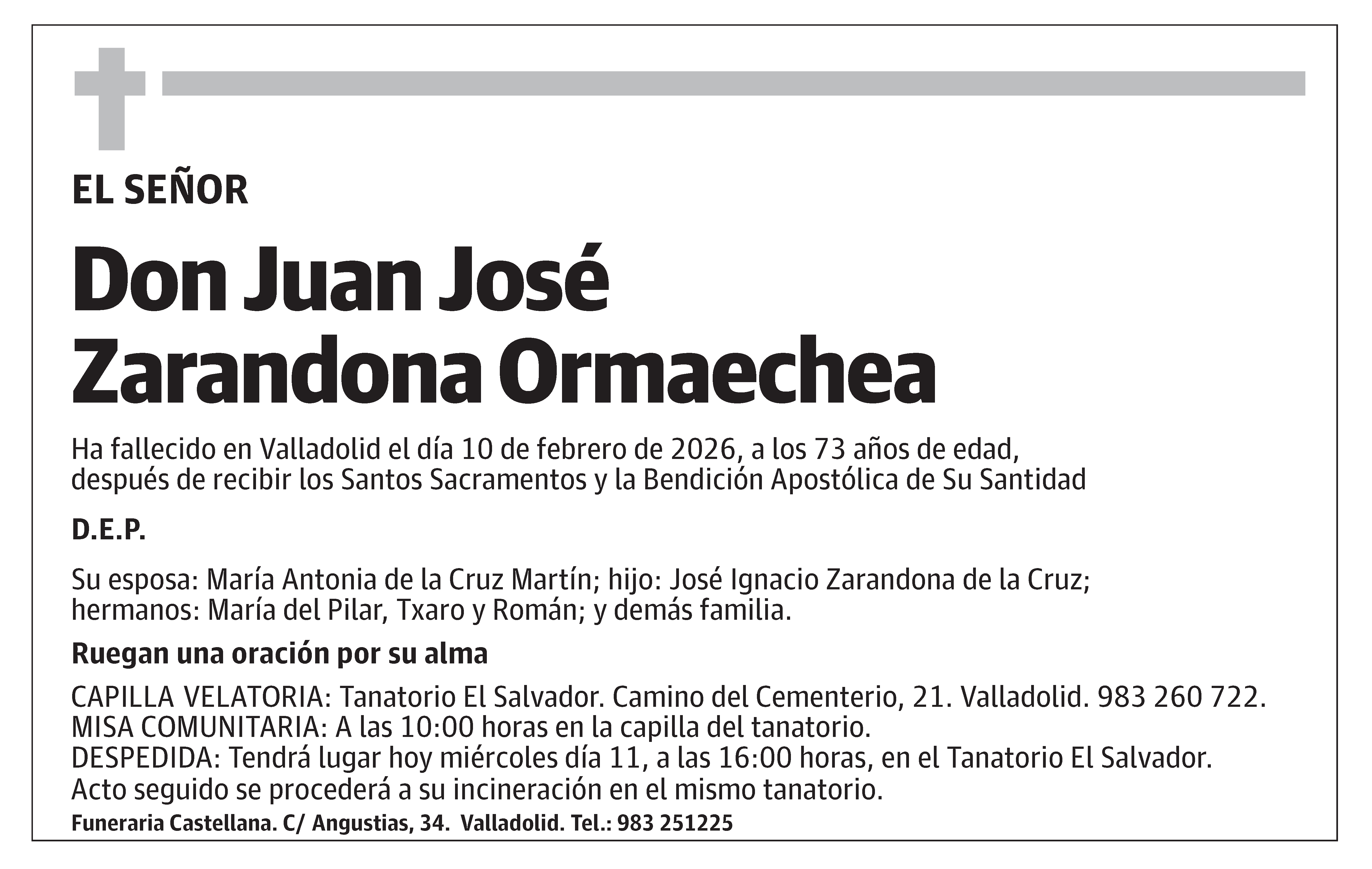 Juan José Zarandona Ormaechea