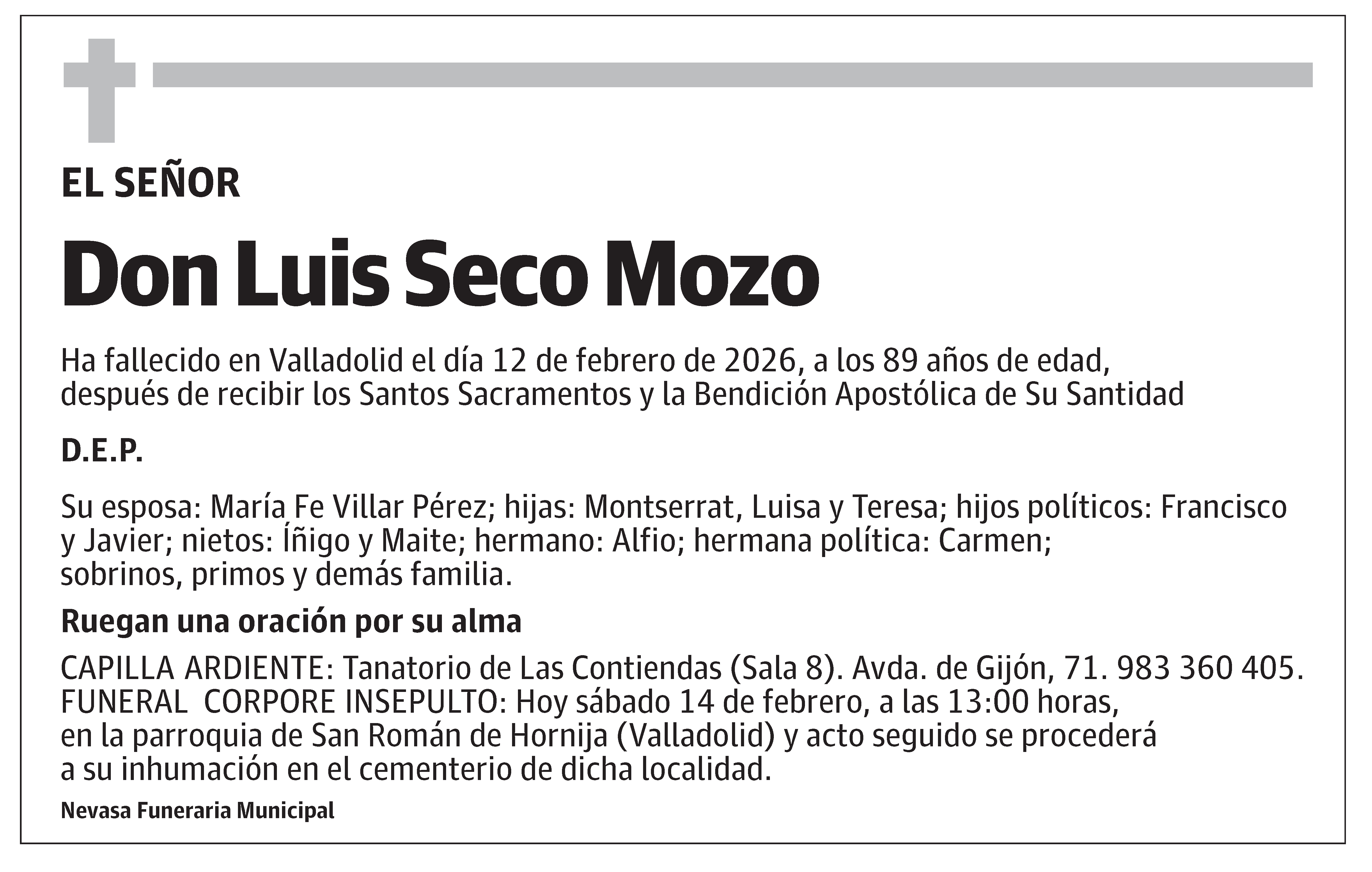 Luis Seco Mozo