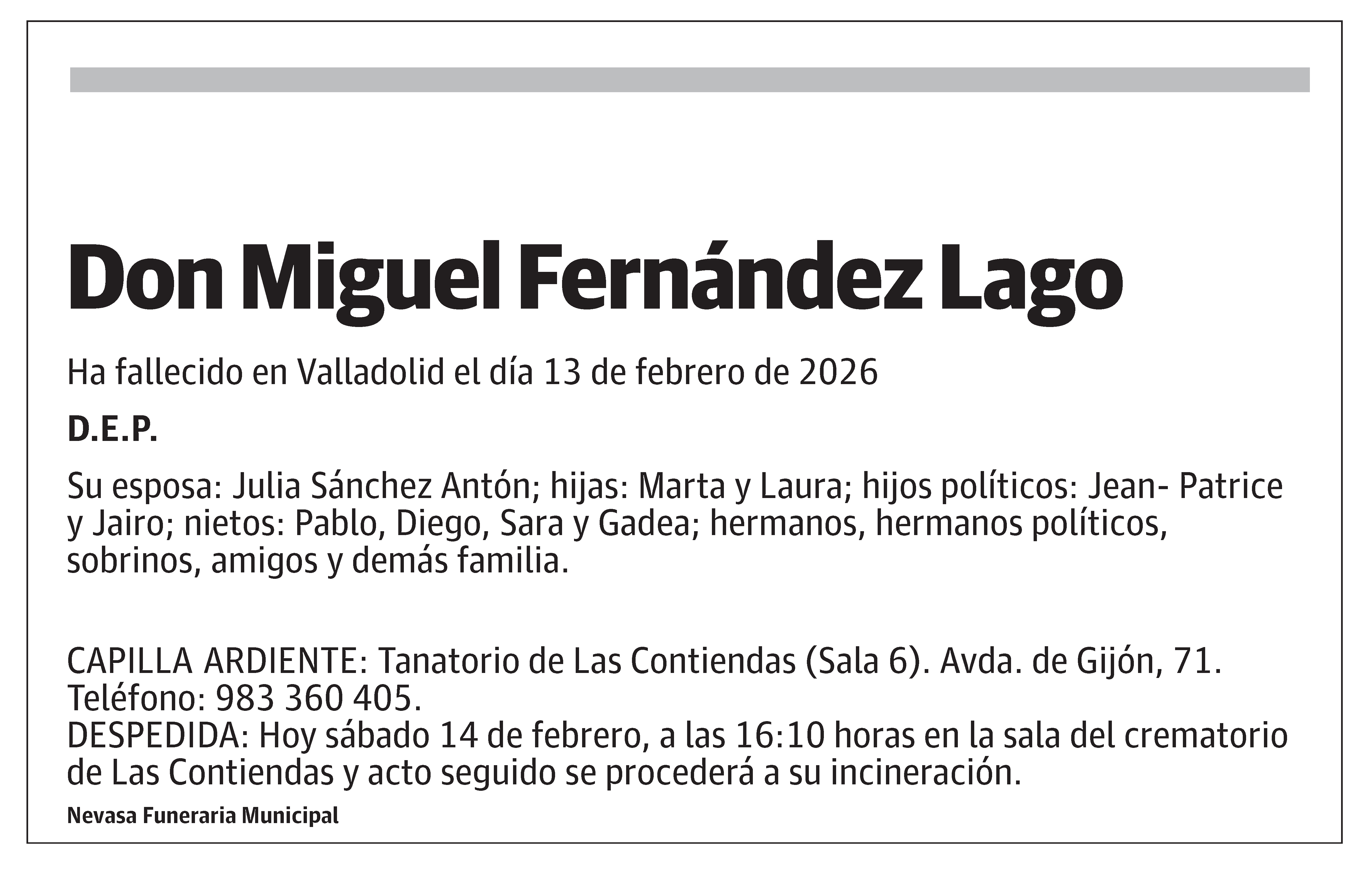 Miguel Fernández Lago