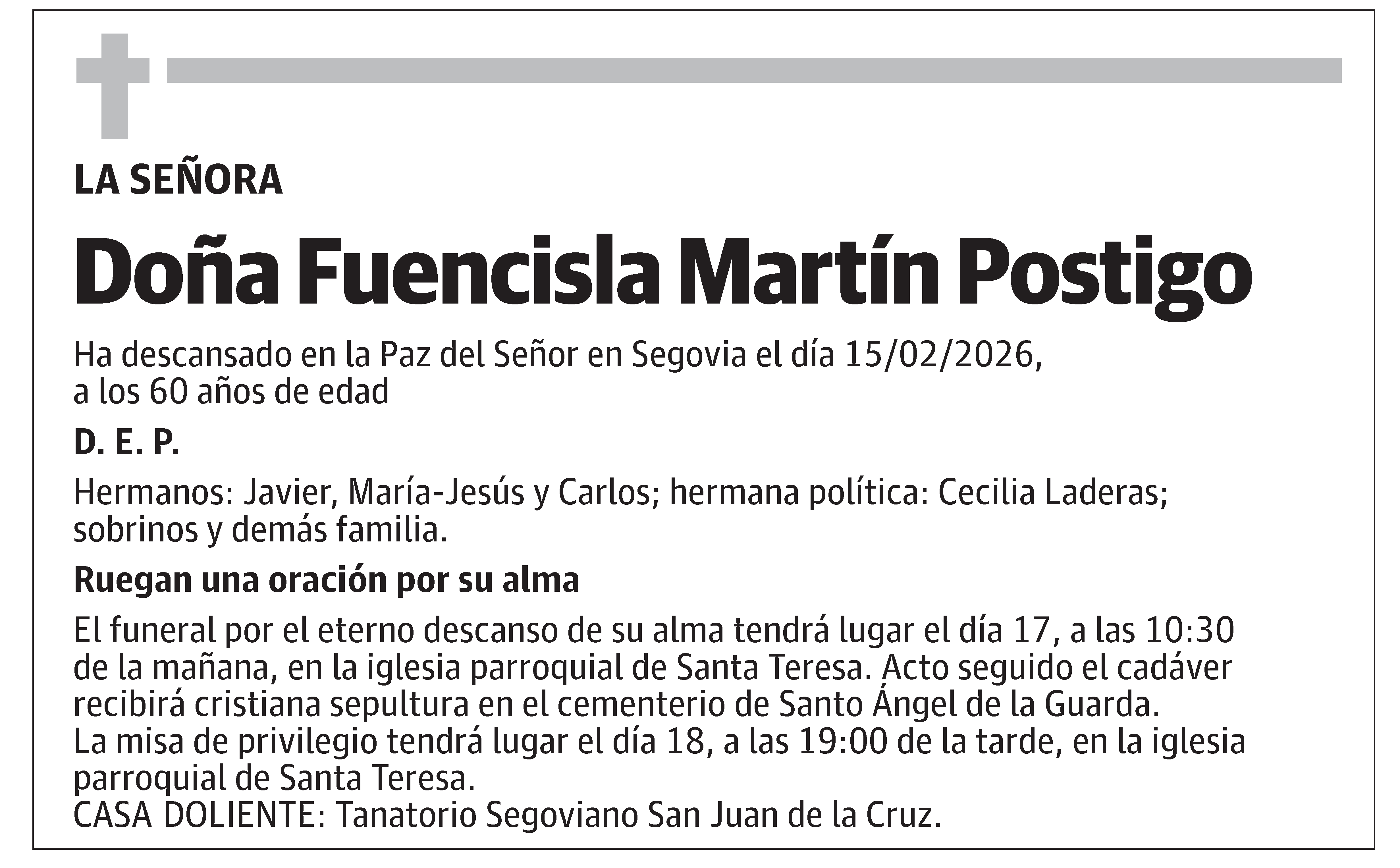 Fuencisla Martín Postigo