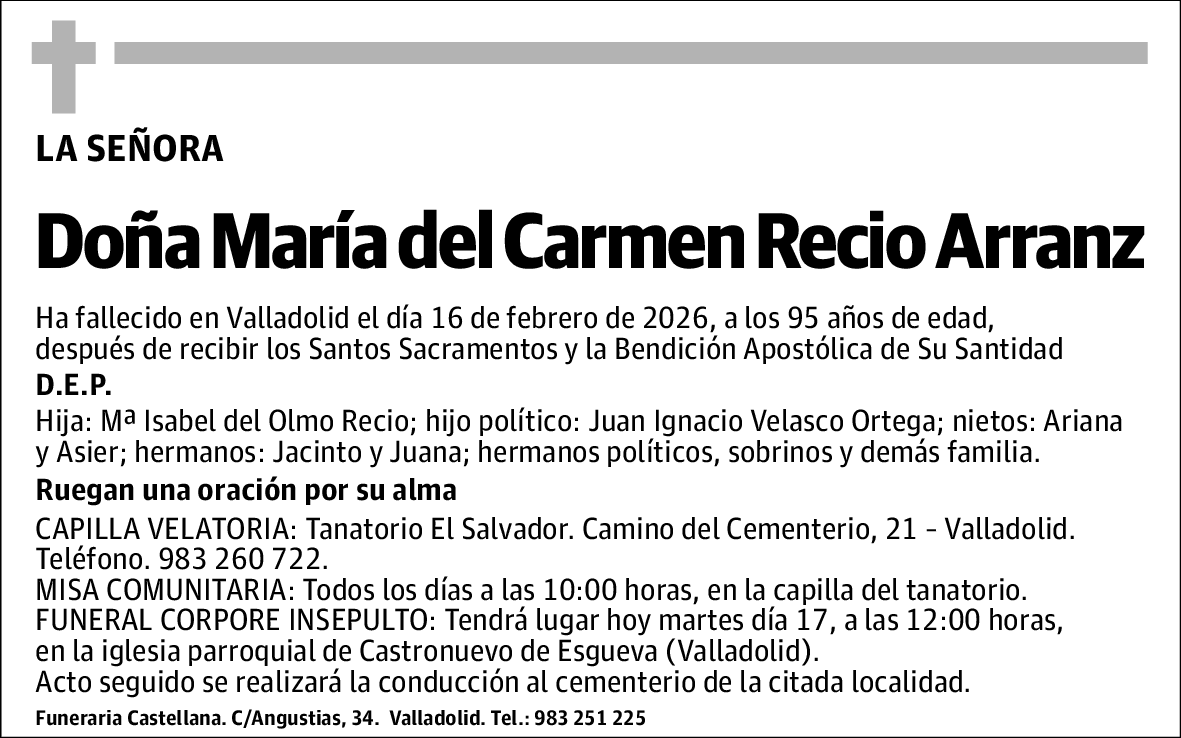 María del Carmen Recio Arranz