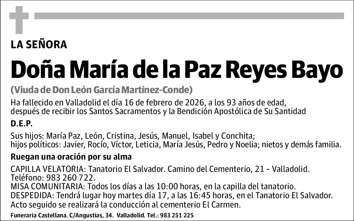 María de la Paz Reyes Bayo