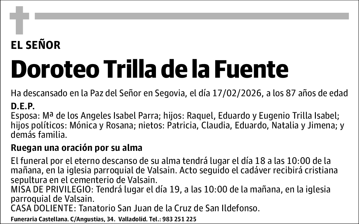 Doroteo Trilla de la Fuente