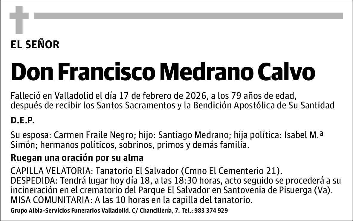 Francisco Medrano Calvo