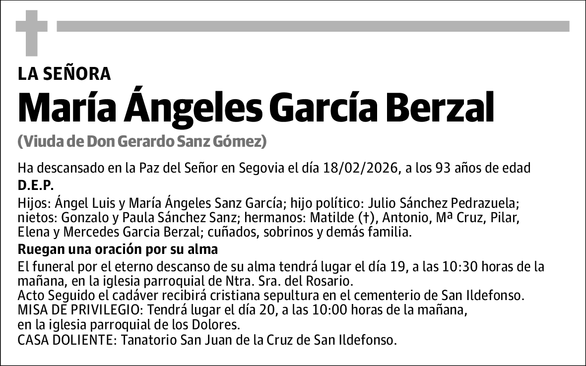 María Ángeles García Berzal