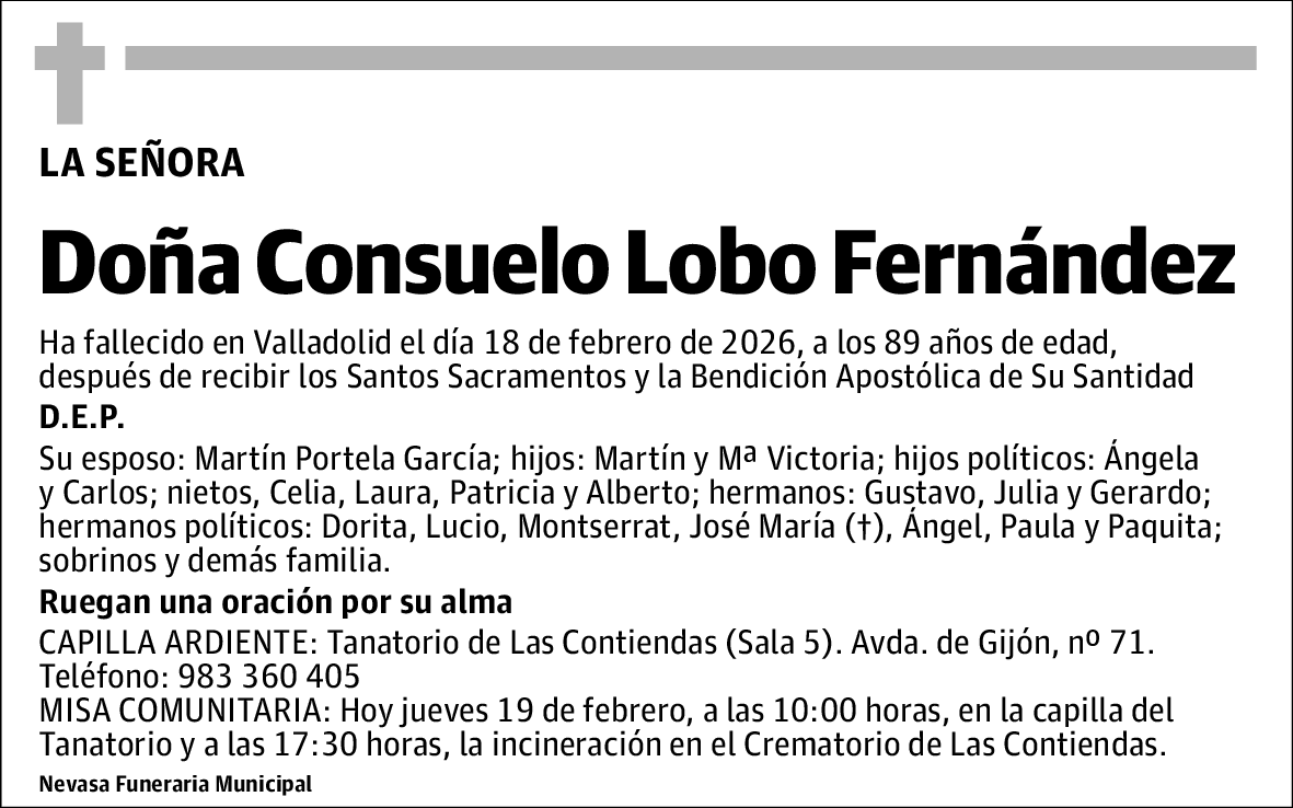 Consuelo Lobo Fernández