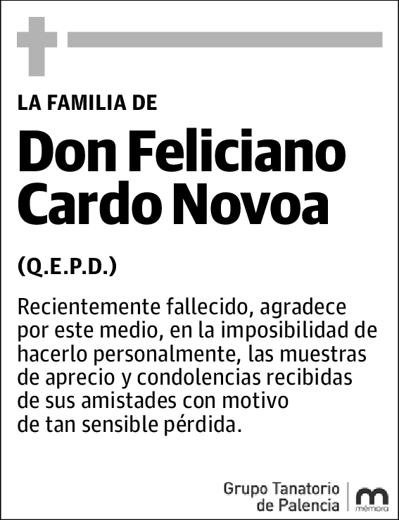 Feliciano Cardo Novoa
