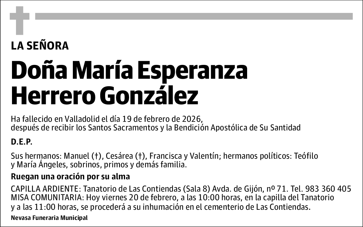 María Esperanza Herrero González