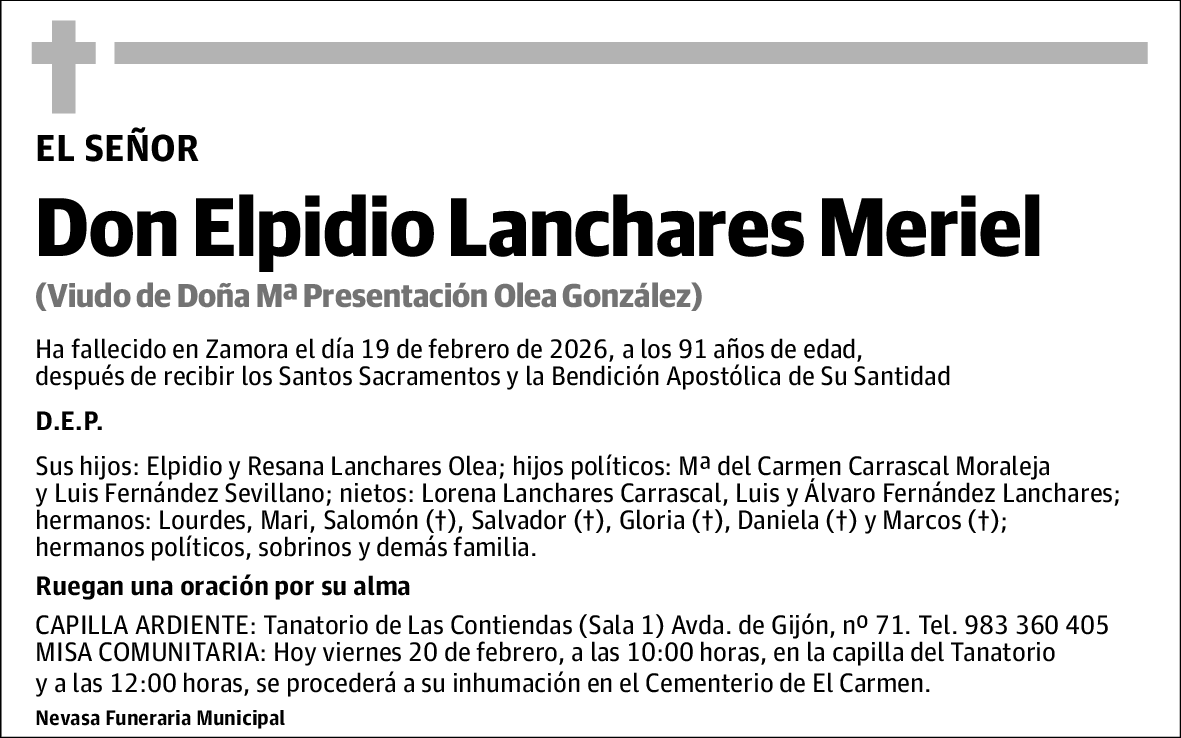 Elpidio Lanchares Meriel