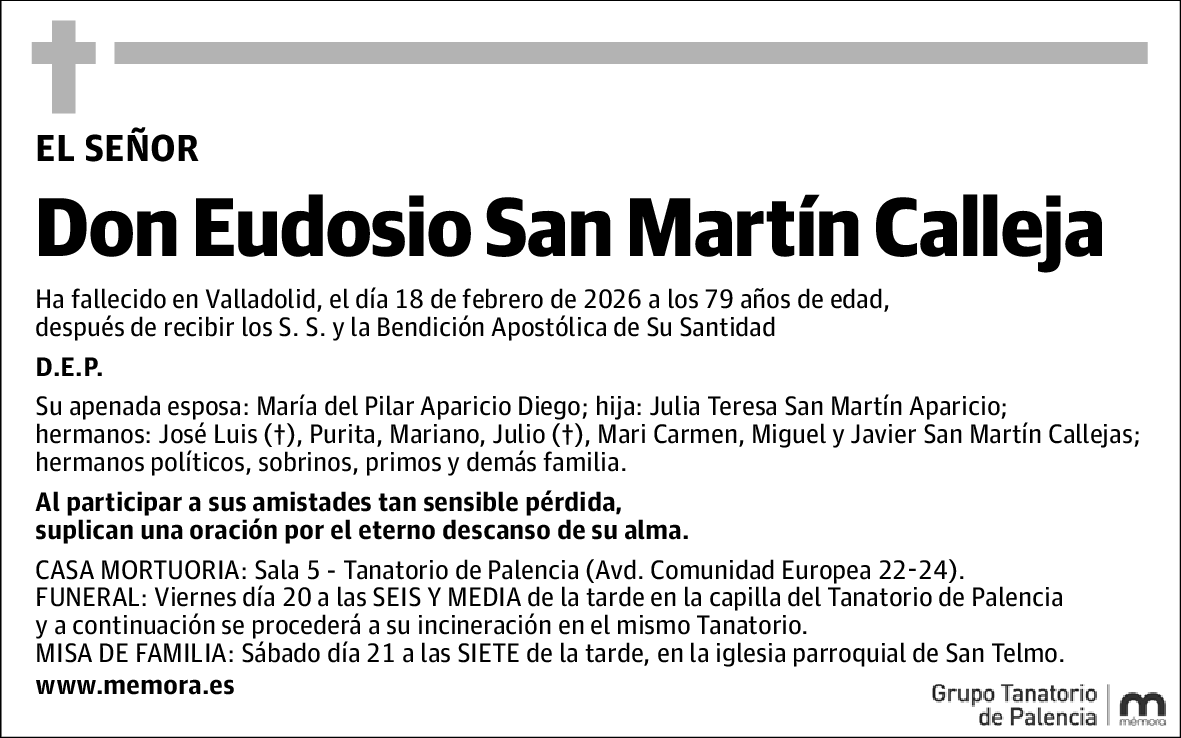 Eudosio San Martín Calleja