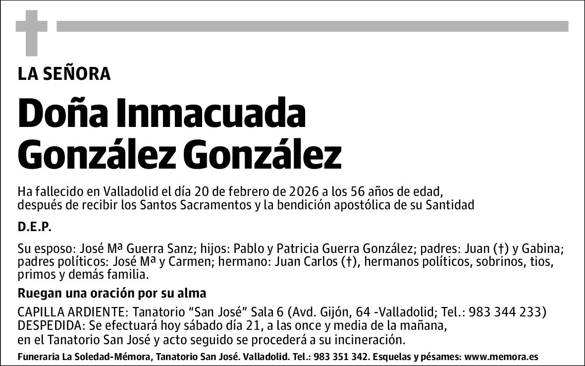 Inmaculada González González