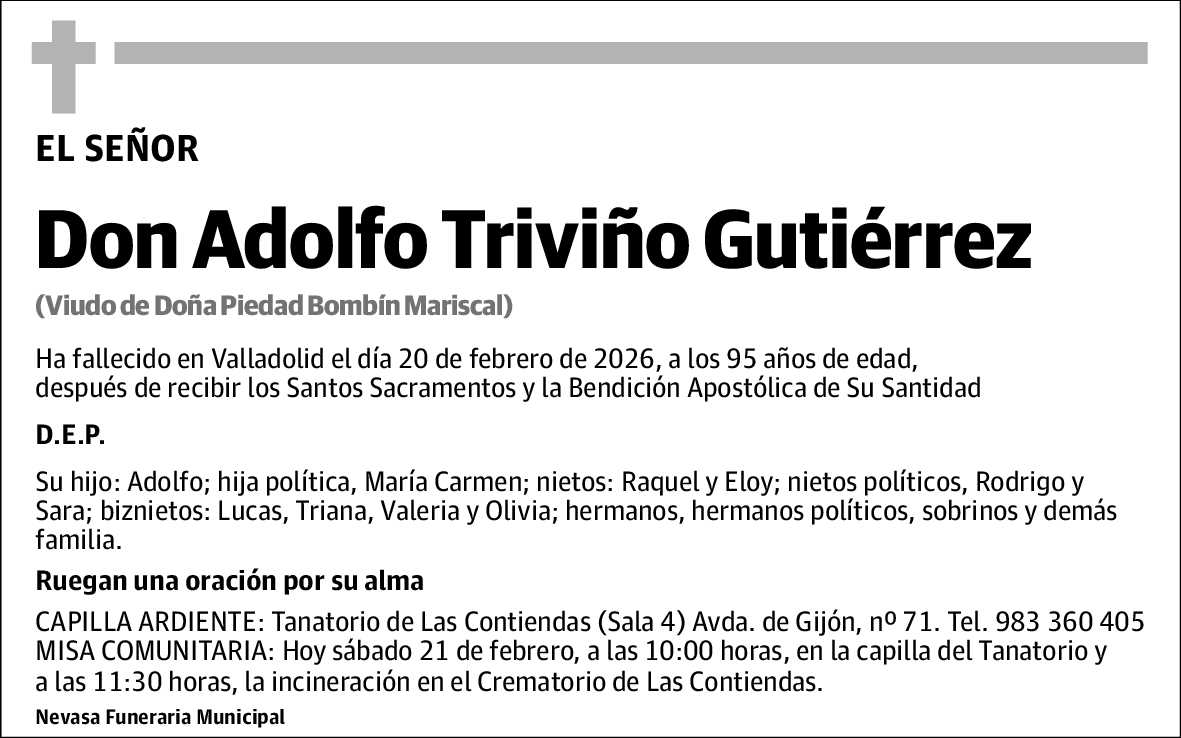 Adolfo Triviño Gutiérrez