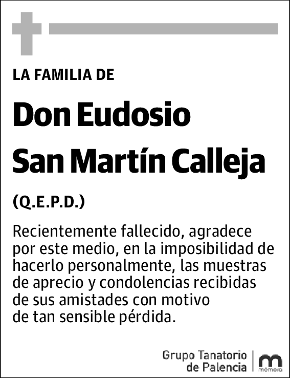 Eudosio San Martín Calleja