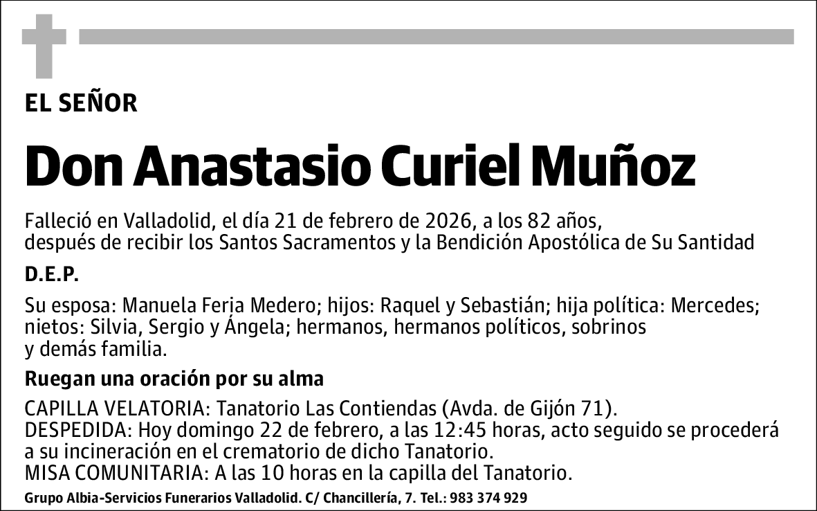 Anastasio Curiel Muñoz