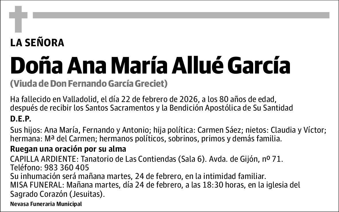 Ana María Allué García