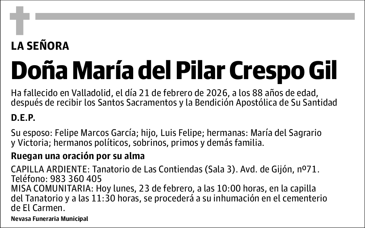 María del Pilar Crespo Gil