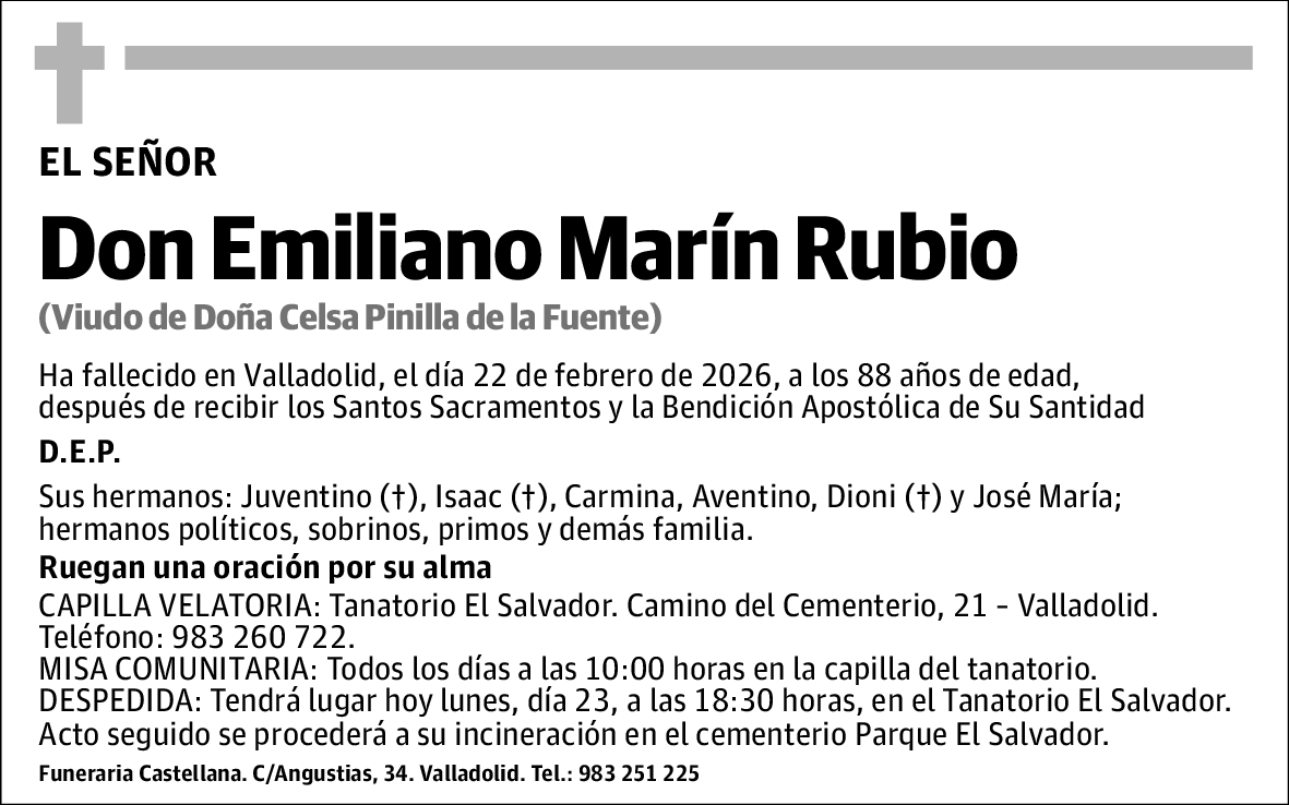 Emiliano Marín Rubio