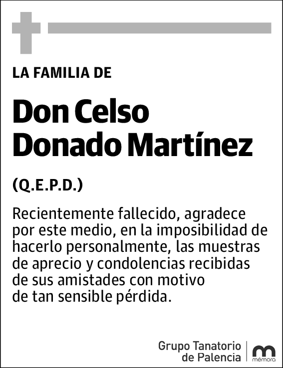 Celso Donado Martínez
