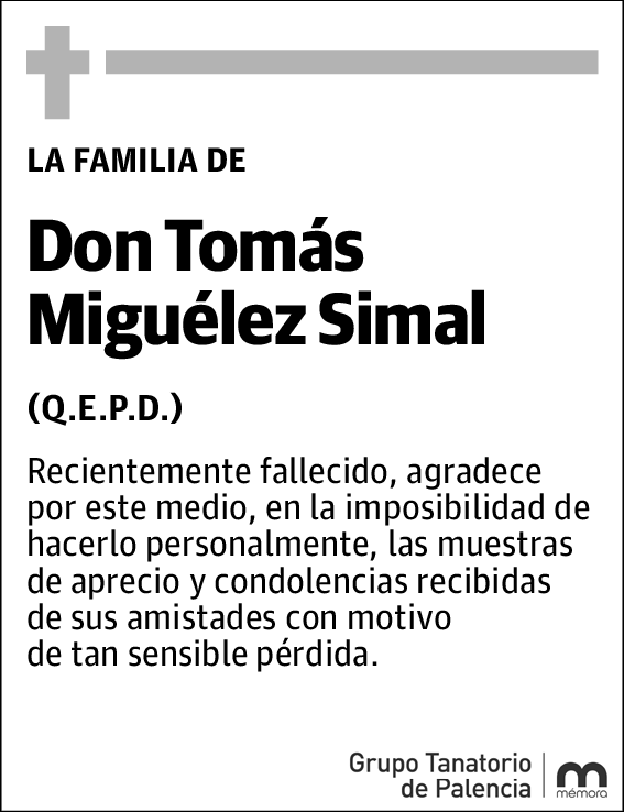 Tomás Miguélez Simal