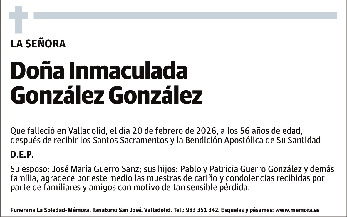 Inmaculada González González