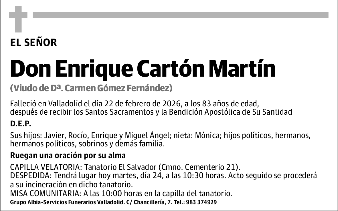 Enrique Cartón Martín