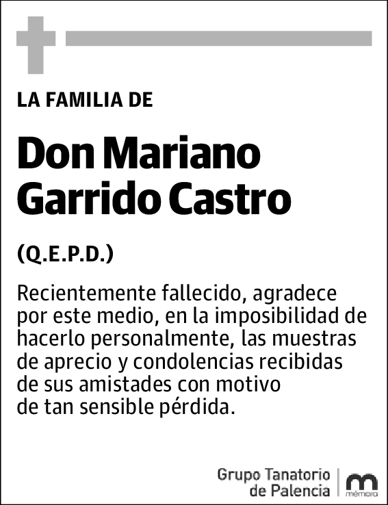 Mariano Garrido Castro