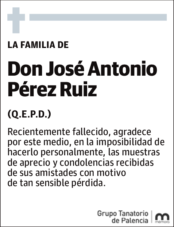 José Antonio Pérez Ruiz