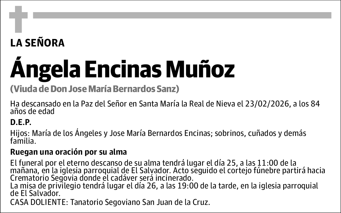 Angela Encinas Muñoz