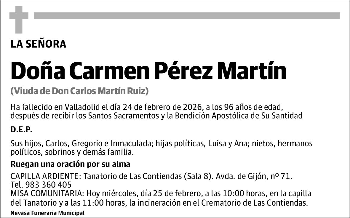 Carmen Pérez Martin