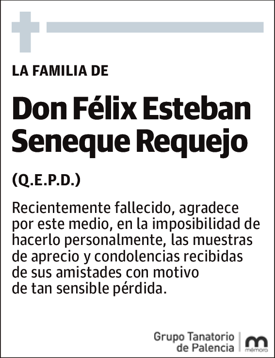 Félix Esteban Seneque Requejo