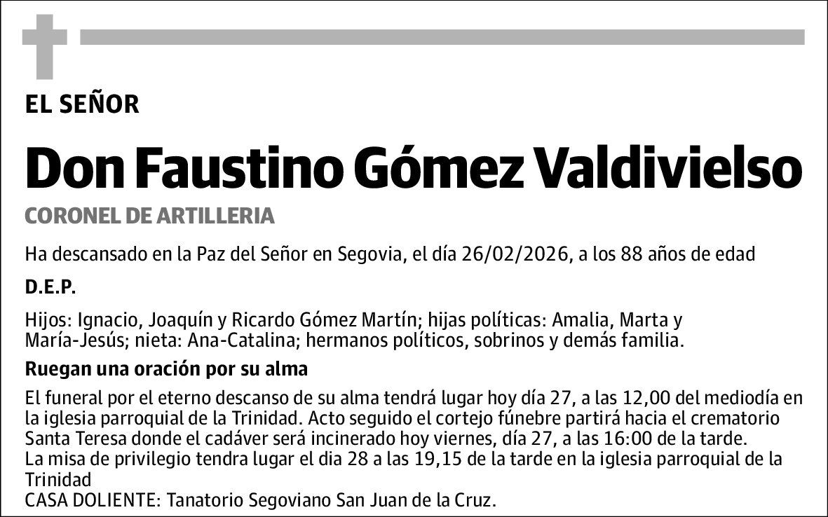 Faustino Gómez Valdivielso