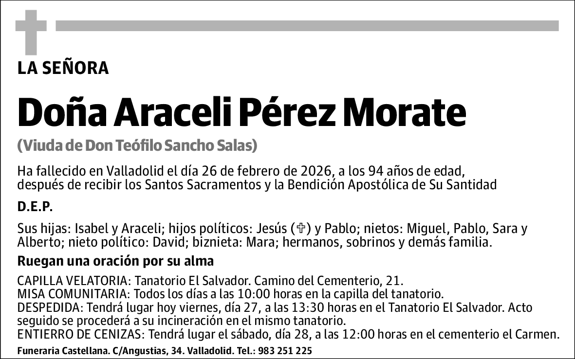 Araceli Pérez Morate