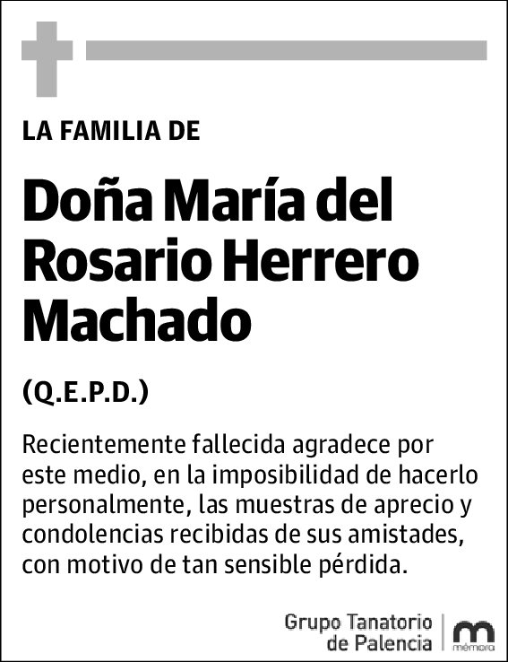 María del Rosario Herrero Machado