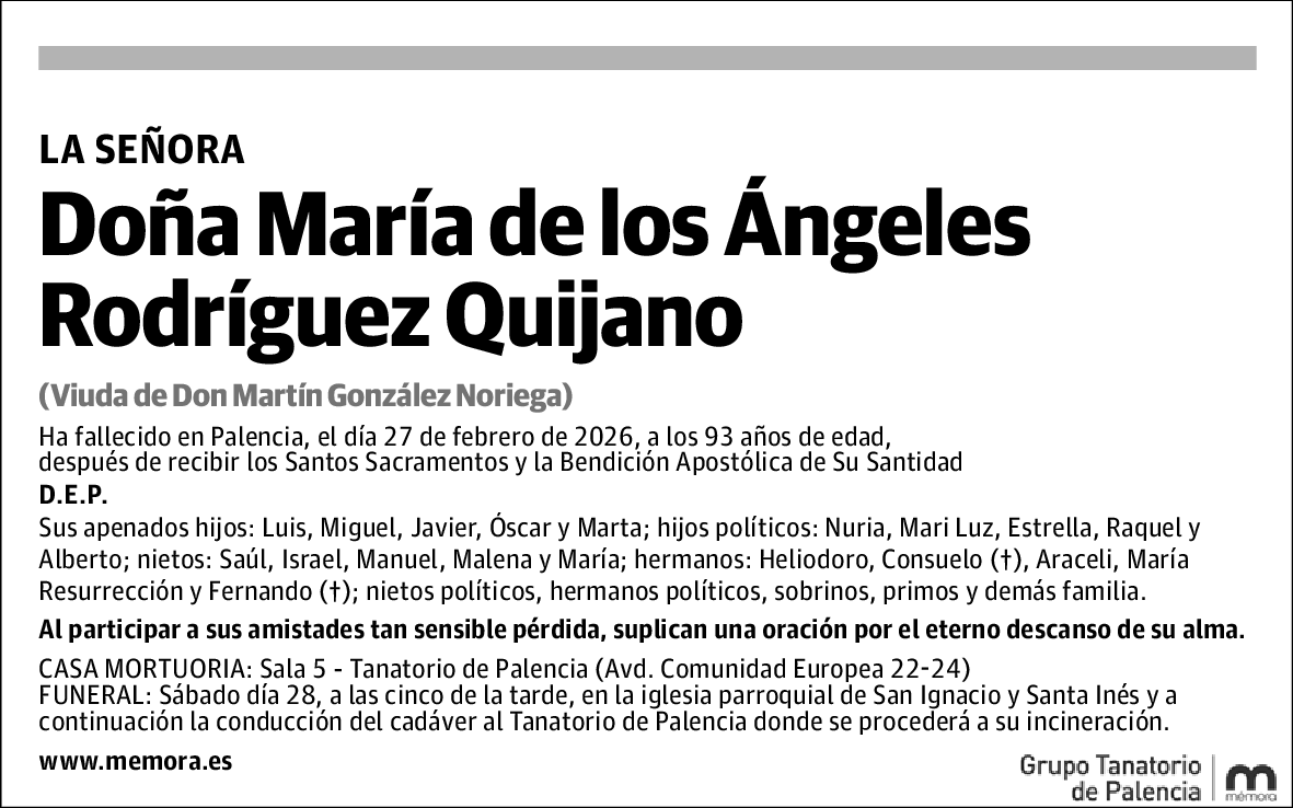 María de los Ángeles Rodríguez Quijano