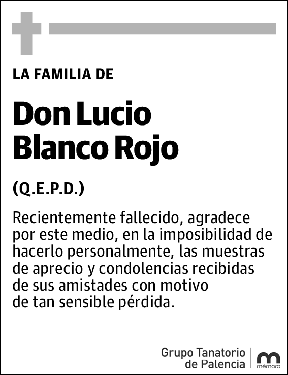 Lucio Blanco Rojo