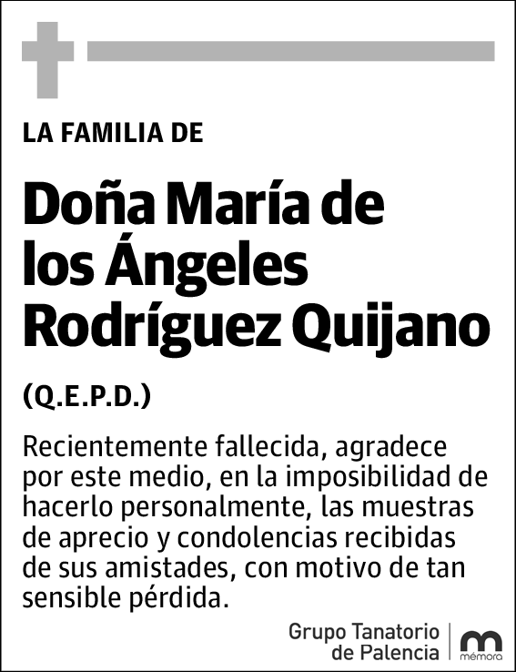María de los Ángeles Rodríguez Quijano