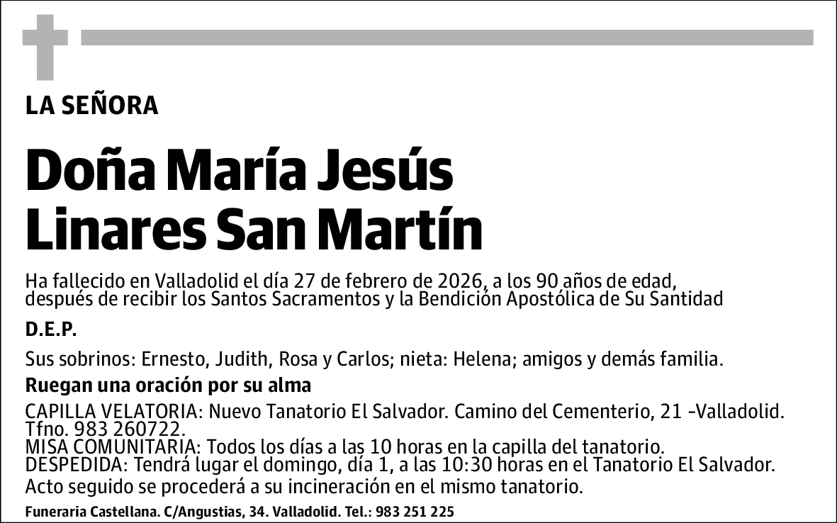 María Jesús Linares San Martín