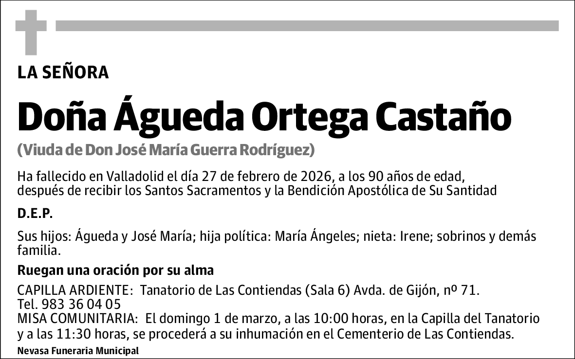 Águeda Ortega Castaño