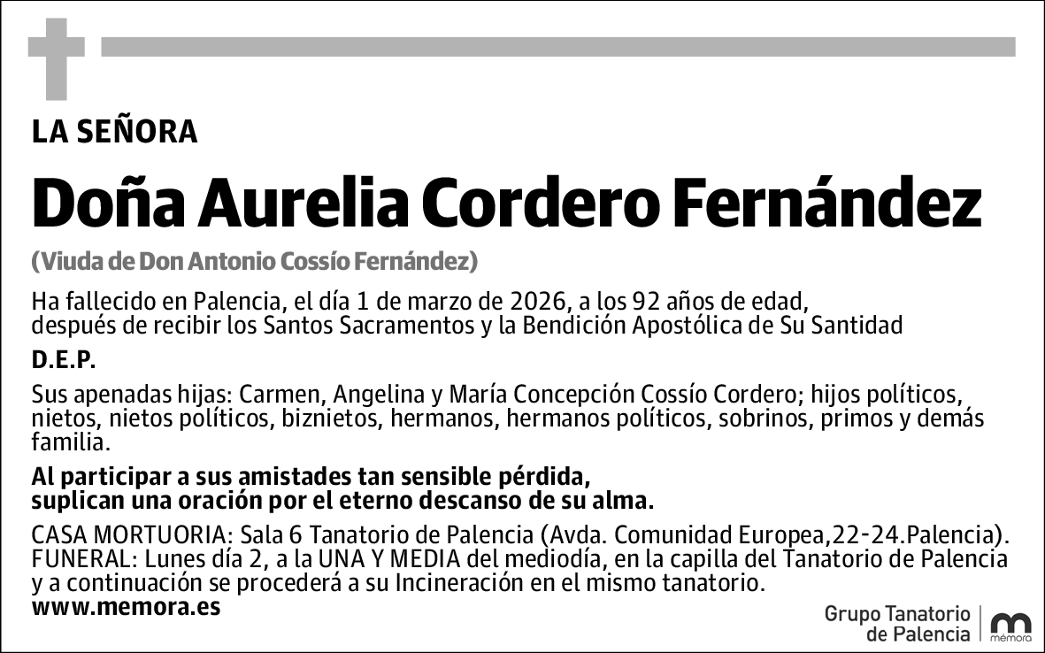 Aurelia Cordero Fernández