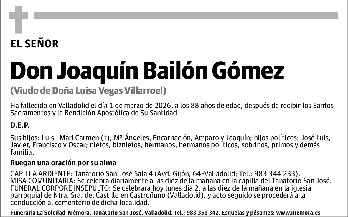 Joaquín Bailón Gómez