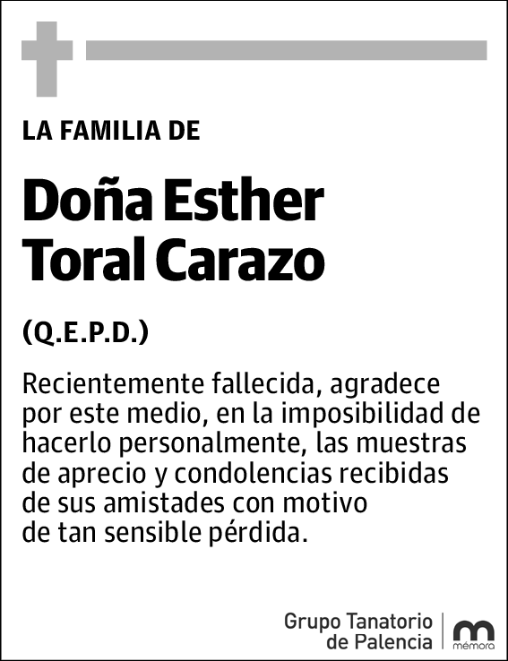 Esther Toral Carazo