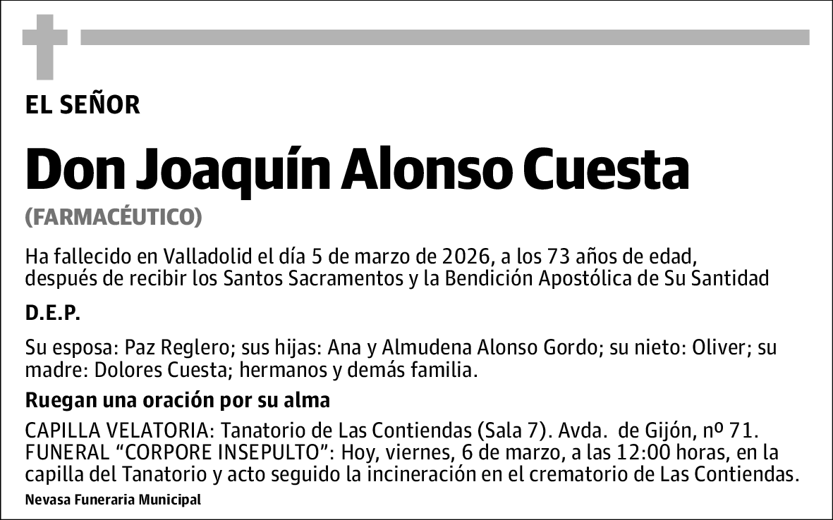 Joaquín Alonso Cuesta