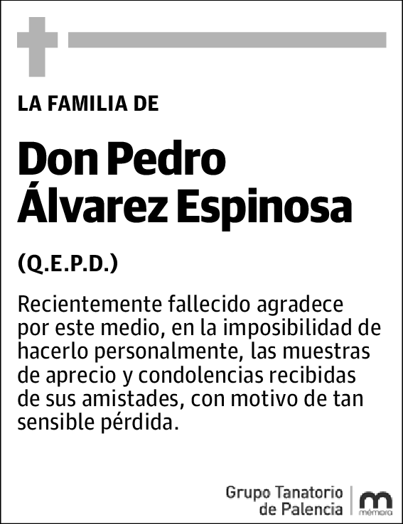 Pedro Álvarez Espinosa