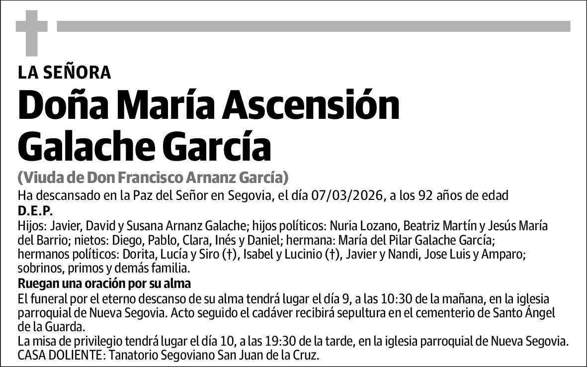 María Ascensión Galache García