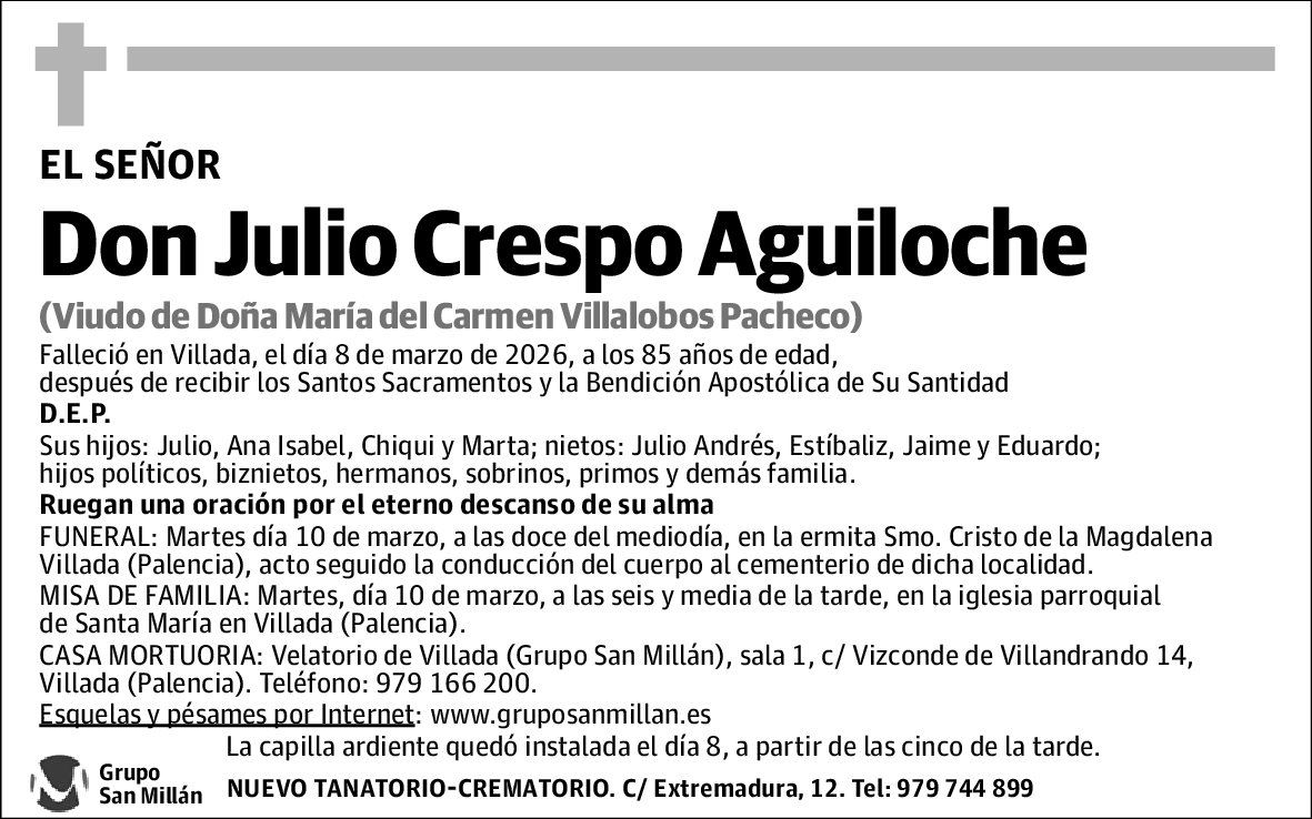 Julio Crespo Aguiloche