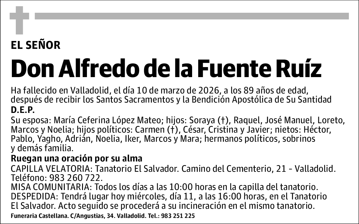 Alfredo de la Fuente Ruíz